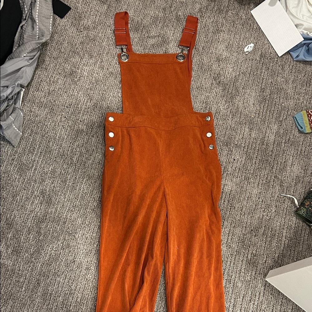Stylish Orange Jumpsuit